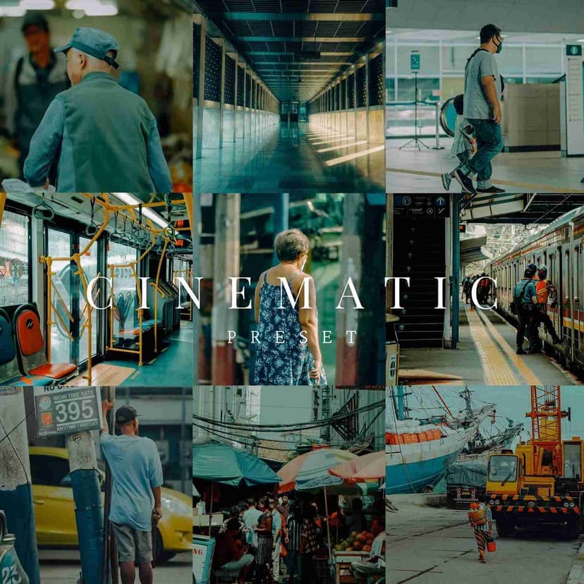 Sampul produk Cinematic Preset LRMobileID
